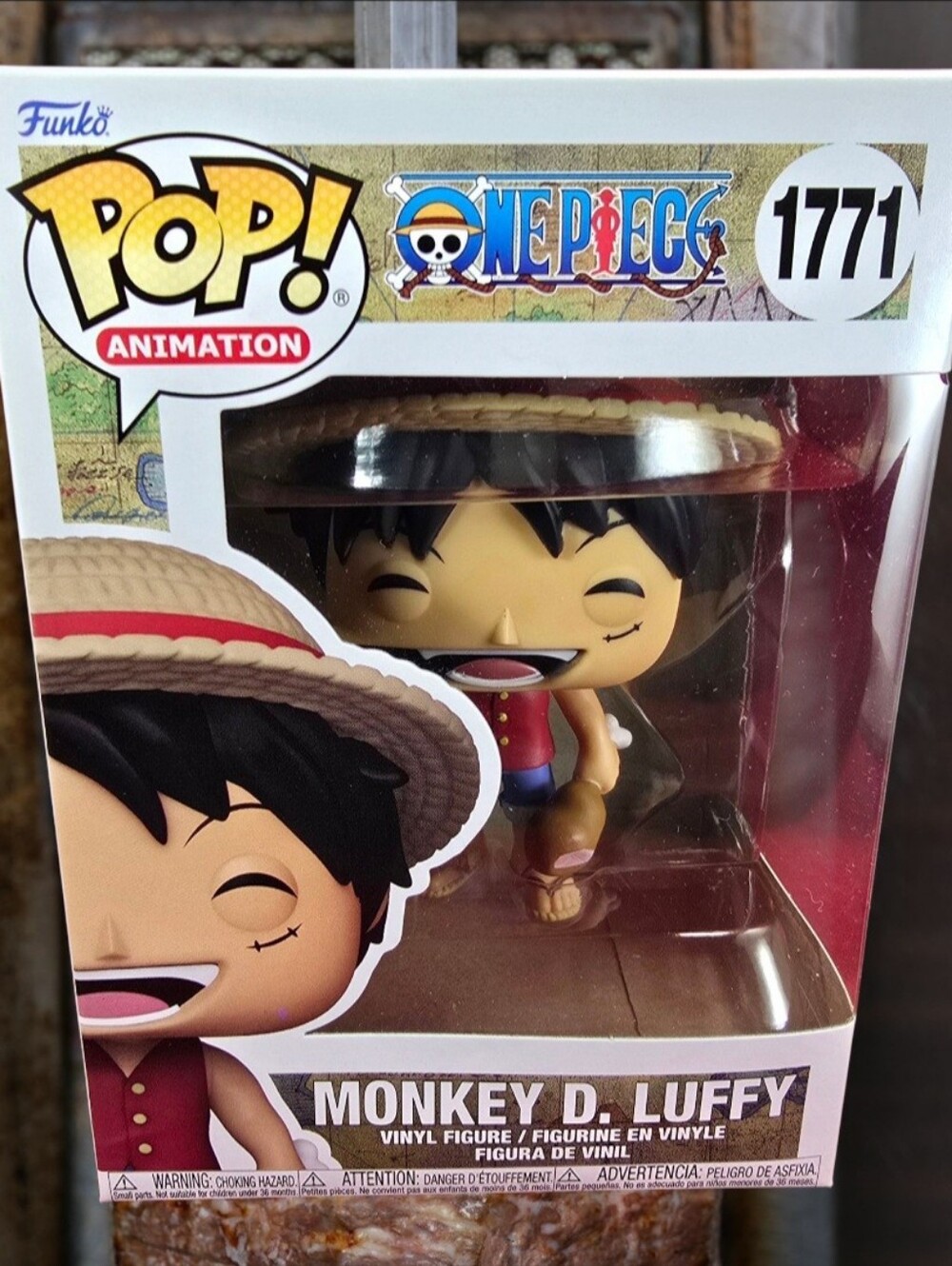 Monkey D. Luffy Funko # 1771 (Nib) With Pop Protector